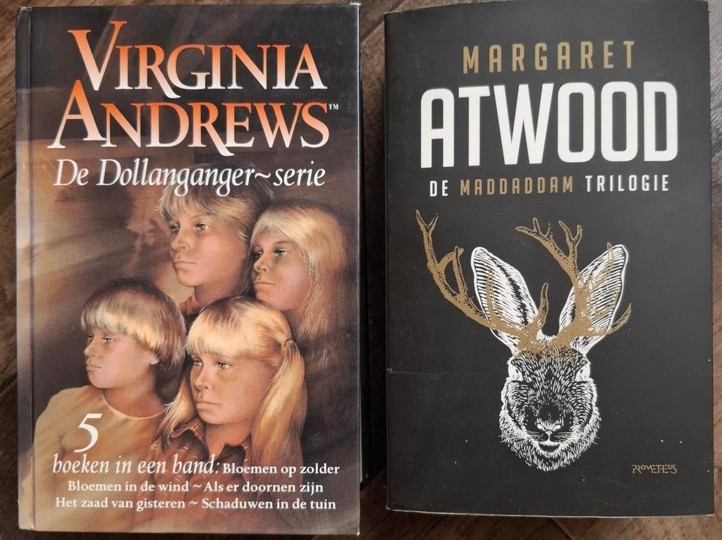 Virginia Andrews (4 delen) & Margaret Atwood (3 delen), Boeken, Ophalen of Verzenden, Zo goed als nieuw