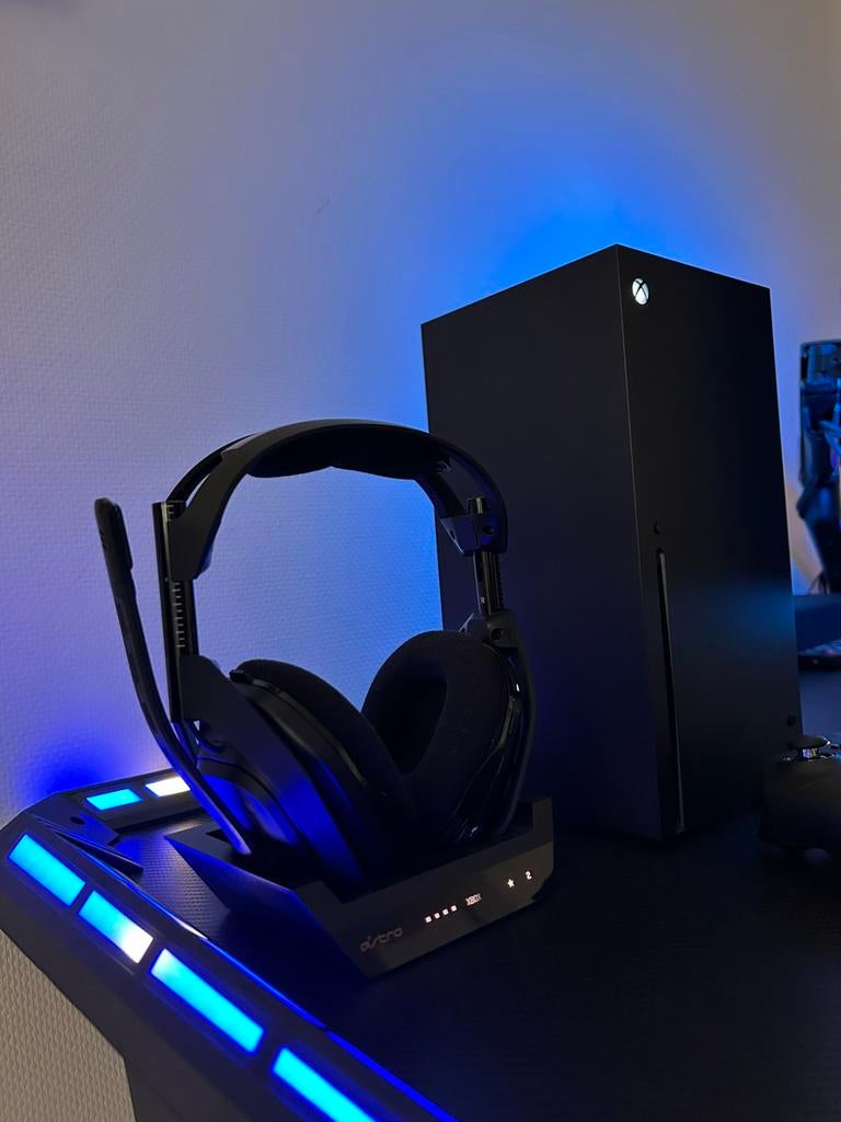 Astro A50 Wireless Headset (Xbox) – Premium Audio, Computers en Software, Headsets, Zo goed als nieuw, Over-ear, Draadloos, Gaming headset