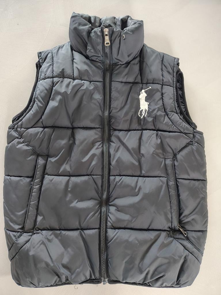 Heren bodywarmer stijl Ralph Lauren - Zwart, Kleding | Dames, Bodywarmers, Maat 38/40 (M), Zwart, Ophalen of Verzenden, Geen merk