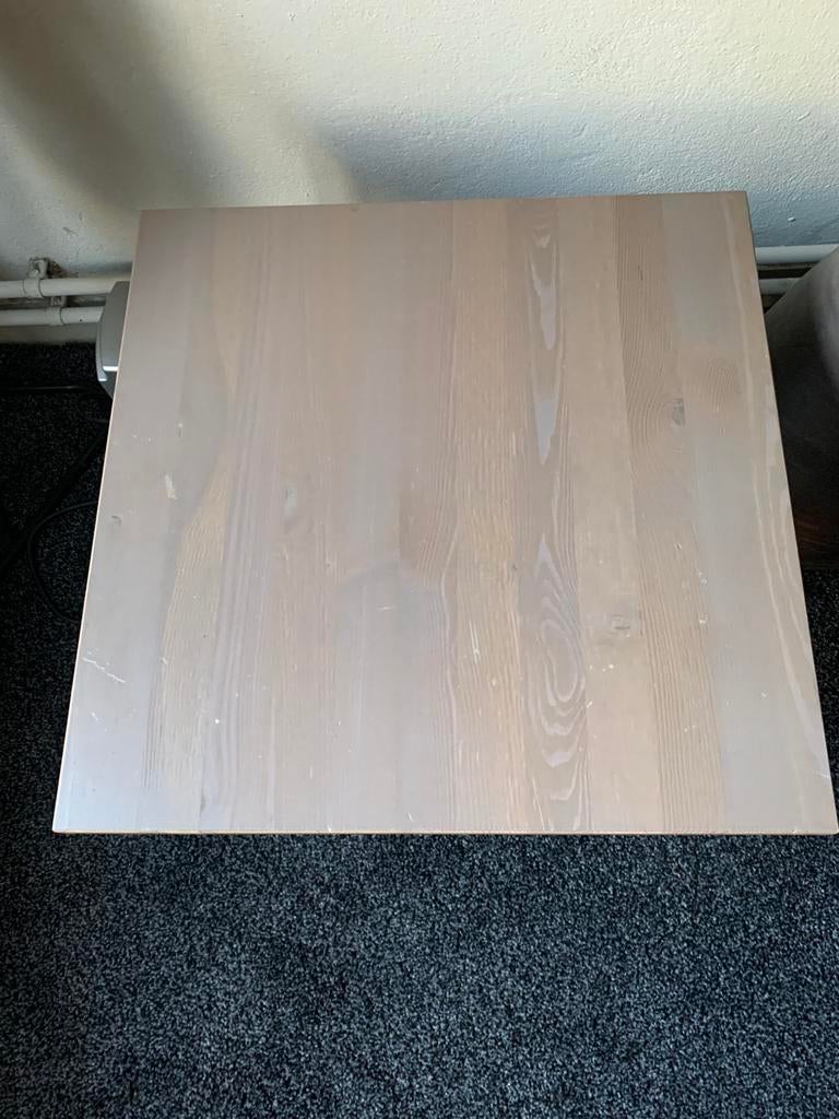 Tafel Hemnes Ikea 55x55x50, Huis en Inrichting, Tafels | Salontafels, Ophalen, 50 tot 100 cm, Zo goed als nieuw, Minder dan 50 cm