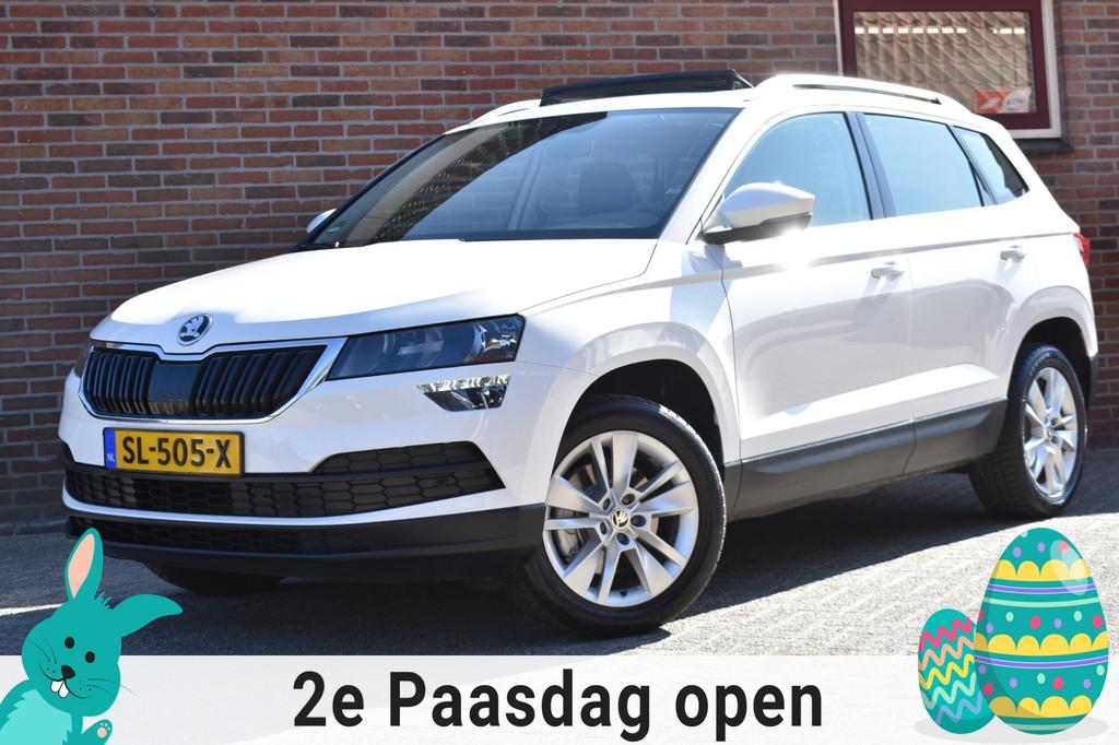 Skoda Karoq 1.0 TSI Ambition Business '18 Pano Clima Cruise, Voorwielaandrijving, Stof, Gebruikt, 116 pk