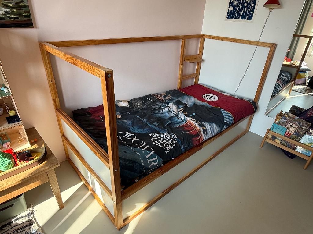 Ikea Kura kinder hoogslaper, Ophalen, Gebruikt, Eenpersoons, Minder dan 160 cm