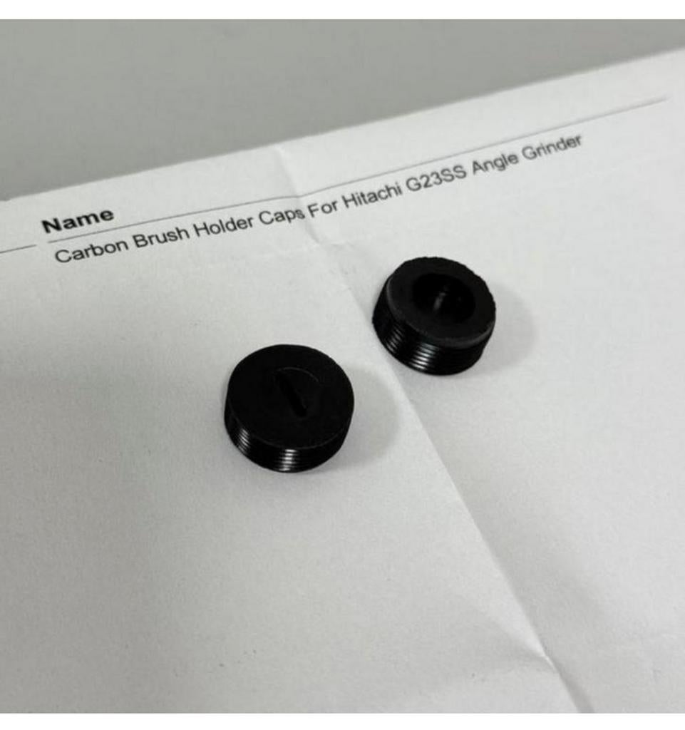 Koolborstelhouderkappen voor Hitachi G23SS haakse slijper, Nieuw, Ophalen of Verzenden, H, H