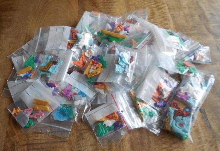 Kindersurprise Ferrero : 60x 3D-puzzels - 1 koop voor 10,00, Ophalen of Verzenden, Zo goed als nieuw, Overige typen
