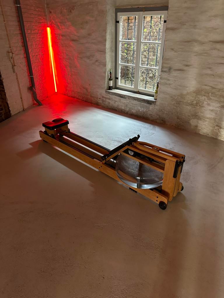 WaterRower Roeitrainer - Hout & Waterweerstand, Ophalen, Overige materialen, Armen, Zo goed als nieuw