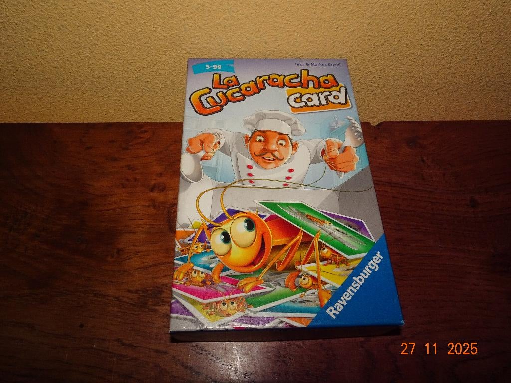 La Cucaracha card voor 5-99 jaar van Inka & Markus Brand, Vijf spelers of meer, Ophalen of Verzenden, Zo goed als nieuw, Ravensburger