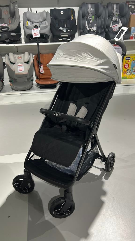 Showmodel buggy Graco Myavo Steeple gray, Kinderen en Baby's, Buggy's, Ophalen, Nieuw, Overige merken, Verstelbare rugleuning