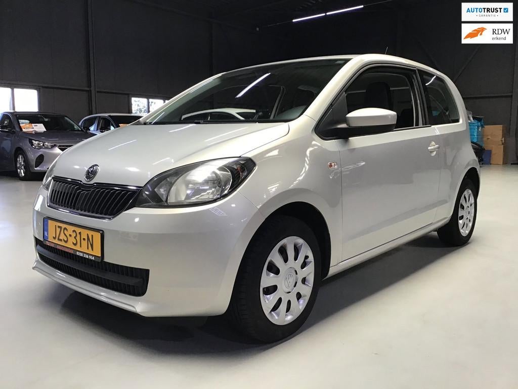 Skoda CITIGO 1.0 Greentech Ambition I Navi I Airco I New Apk, Voorwielaandrijving, Euro 5, Stof, Gebruikt