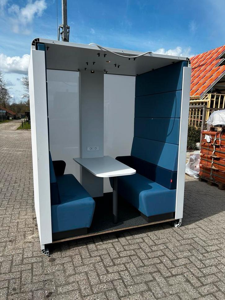 Luxe akoestische zit-/stilte unit – zo goed als nieuw, Werkplek, Ophalen of Verzenden, Gebruikt, Overige typen