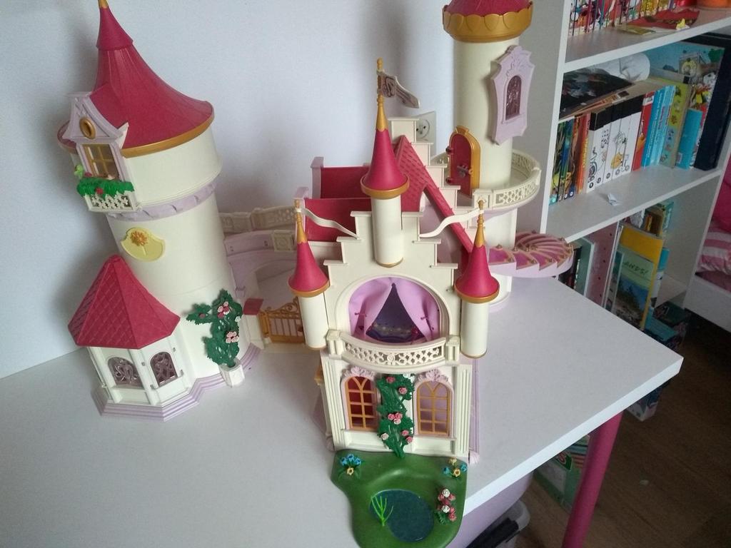 Playmobil prinsessen kasteel, Kinderen en Baby's, Speelgoed | Playmobil, Zo goed als nieuw, Complete set, Ophalen of Verzenden