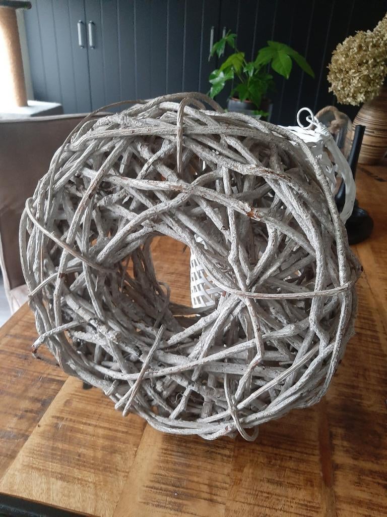 Mooie dikke krans ds 38 cm, Ophalen, Zo goed als nieuw