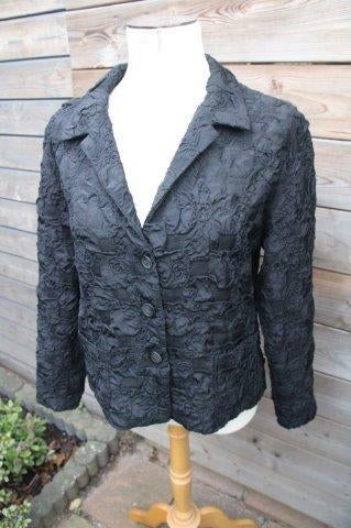 Jasje zwart ML Collections mt L Vaste prijs, Kleding | Dames, Jasjes, Kostuums en Pakken, Zo goed als nieuw, Jasje, Maat 42/44 (L)