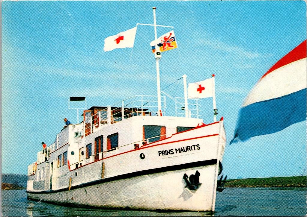 Limburg Rode Kruis - Limburgse Rode Kruisschip Prins Maurits, Verzenden, 1960 tot 1980, Ongelopen, Limburg