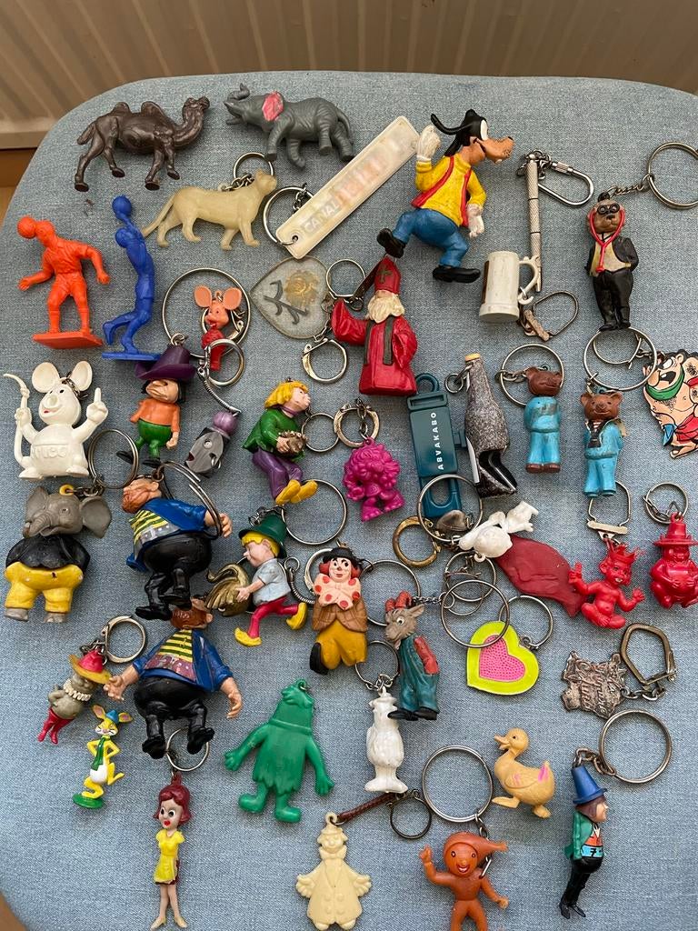 Oude sleutelhangers, Ophalen of Verzenden, Gebruikt, Overige typen