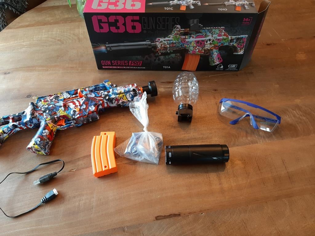 Gel Blaster G36 Gun Series Pro - Compleet met accessoires, Ophalen of Verzenden