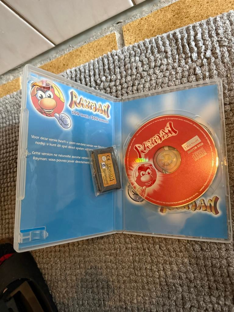Rayman en Theme Park PC CD-ROM spellen, Spelcomputers en Games, Games | Pc, Gebruikt, Avontuur en Actie, 1 speler, Vanaf 7 jaar