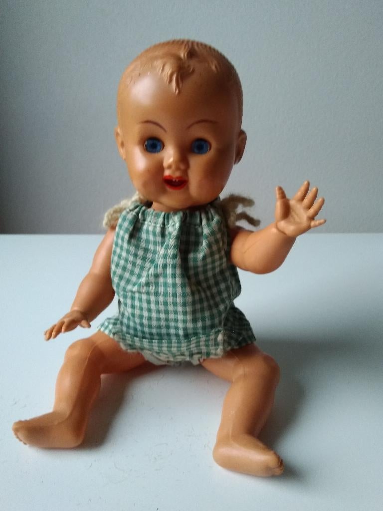 Kader popje jaren 50/60, Verzamelen, Ophalen of Verzenden, Zo goed als nieuw, Pop