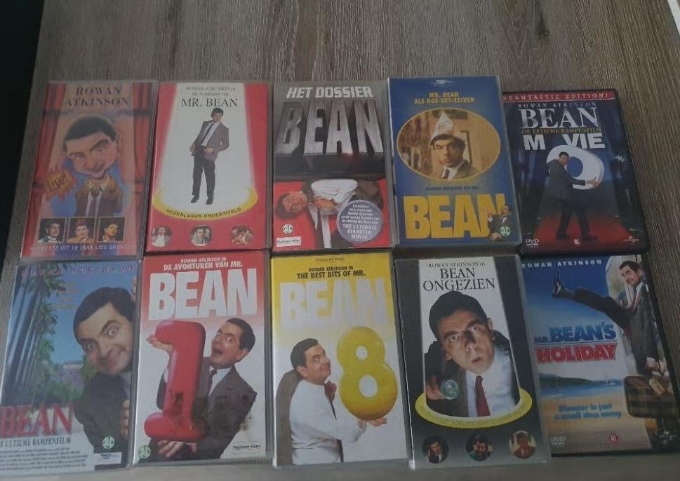 MR.Bean VHS videobanden en DVD's, Cd's en Dvd's, VHS | Film, Alle leeftijden, Ophalen of Verzenden, Gebruikt, Komedie