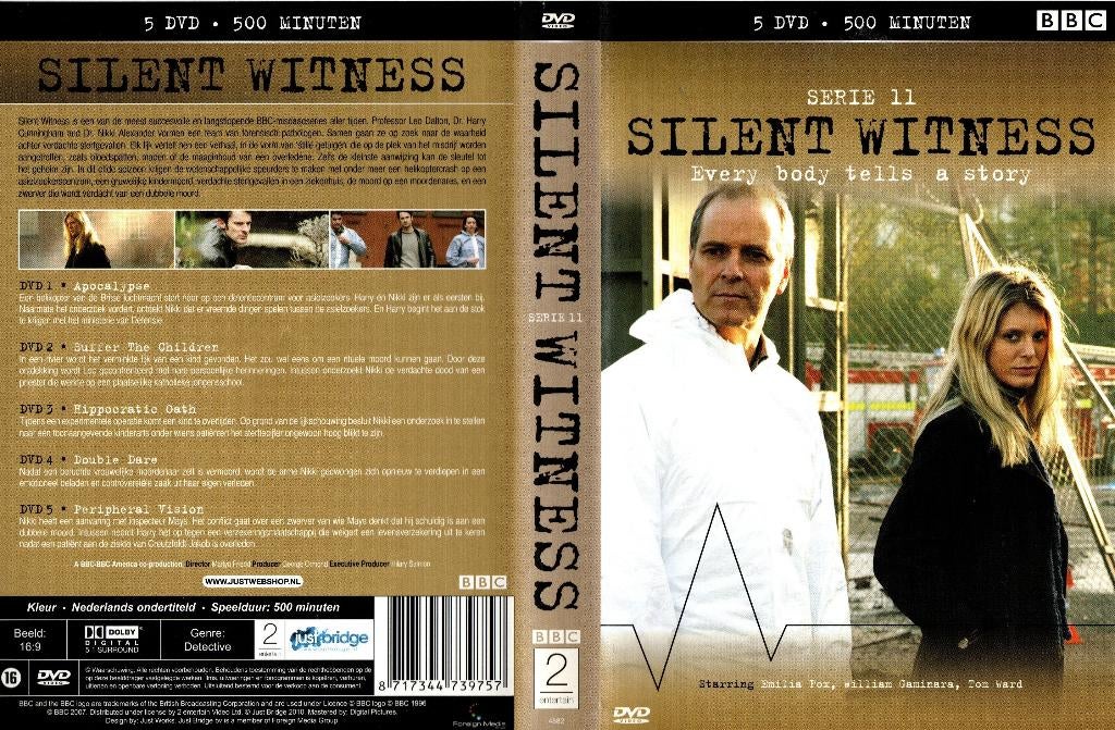 Silent Witness, serie 11, Vanaf 16 jaar, Ophalen of Verzenden, Zo goed als nieuw, Boxset