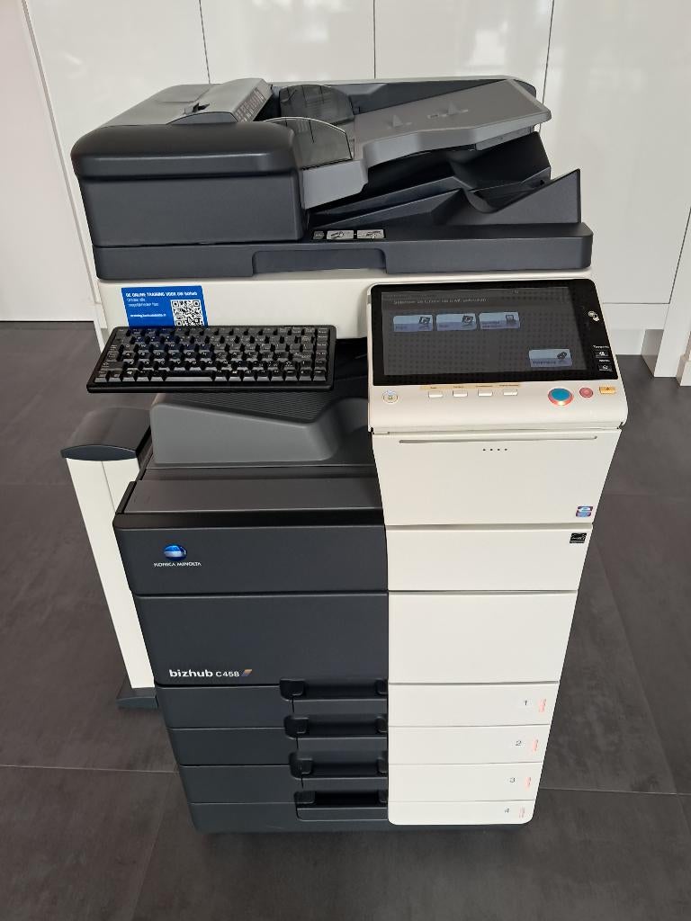 Konica Minolta Bizhub C458  inclusief nieuwe toners, Ophalen, Gebruikt, All-in-one, Konica Minolta