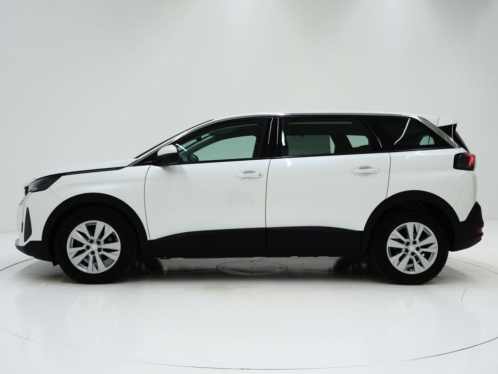 Peugeot 5008 1.2 PureTech 7P. | 360 | Stoelverwarming | PDC, Voorwielaandrijving, Stof, Gebruikt, Zwart