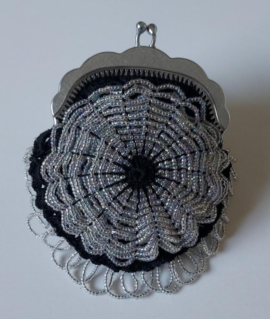 Vintage kralen beursje, Ophalen of Verzenden