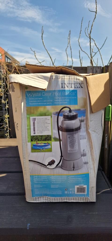 Intex 3KW Krystal Clear Pool elektrische zwembadverwarmer, Ophalen of Verzenden