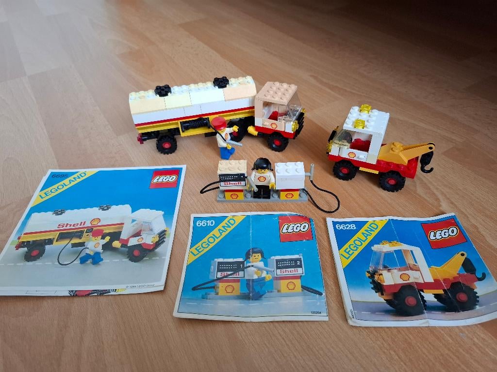 LEGO Shell (6610, 6628, 6695), Ophalen of Verzenden, Gebruikt, Lego