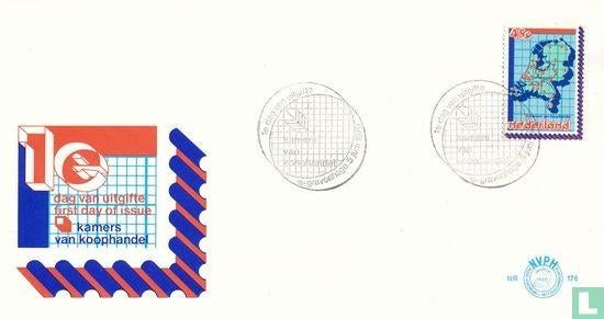 FDC E176 Kamers van Koophandel 1979 NL onbeschreven, Postzegels en Munten, Postzegels | Eerstedagenveloppen, Ophalen of Verzenden