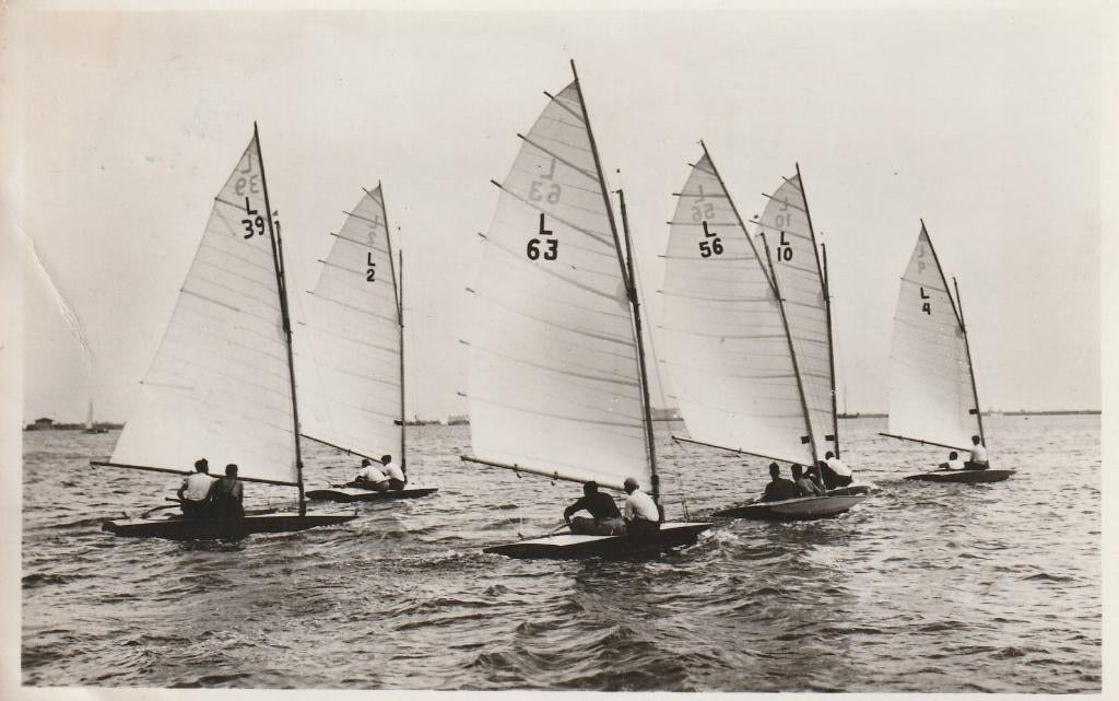Grouw     Start der Larken, Ophalen of Verzenden, 1920 tot 1940, Gelopen, Friesland