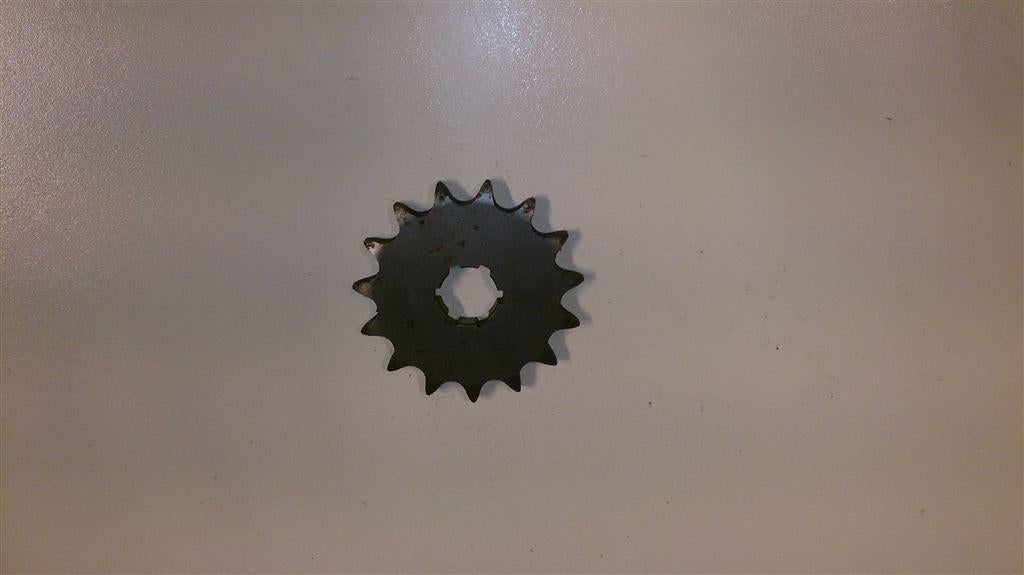 Kawasaki KZ250 voortandwiel Z250A front sprocket kettenrad, Ophalen of Verzenden, Gebruikt