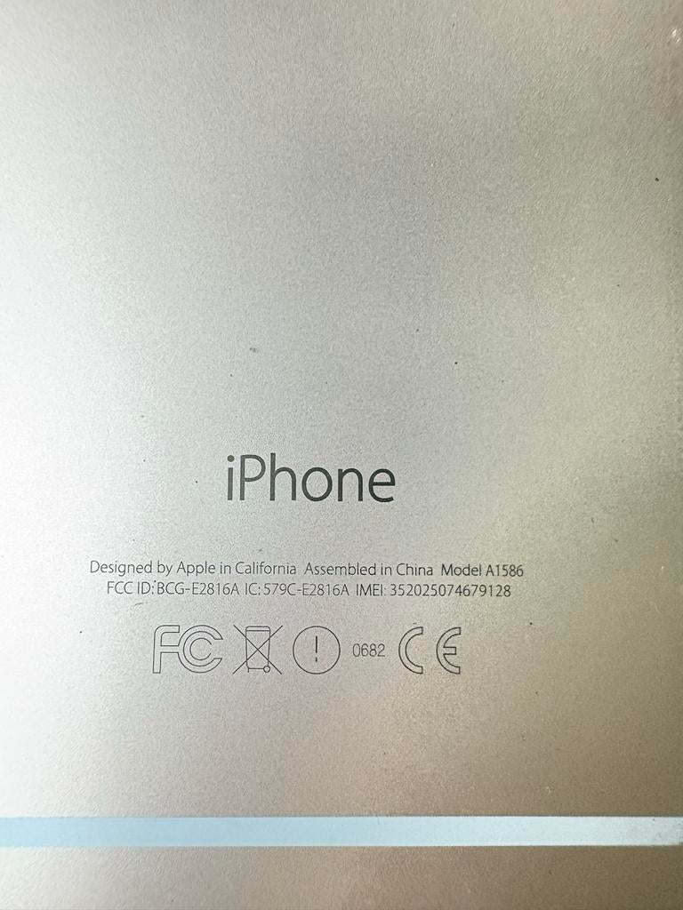 Apple iPhone 6 (Model A1586) Goud, Gebruikt, Ophalen of Verzenden, Zonder simlock, IPhone 6