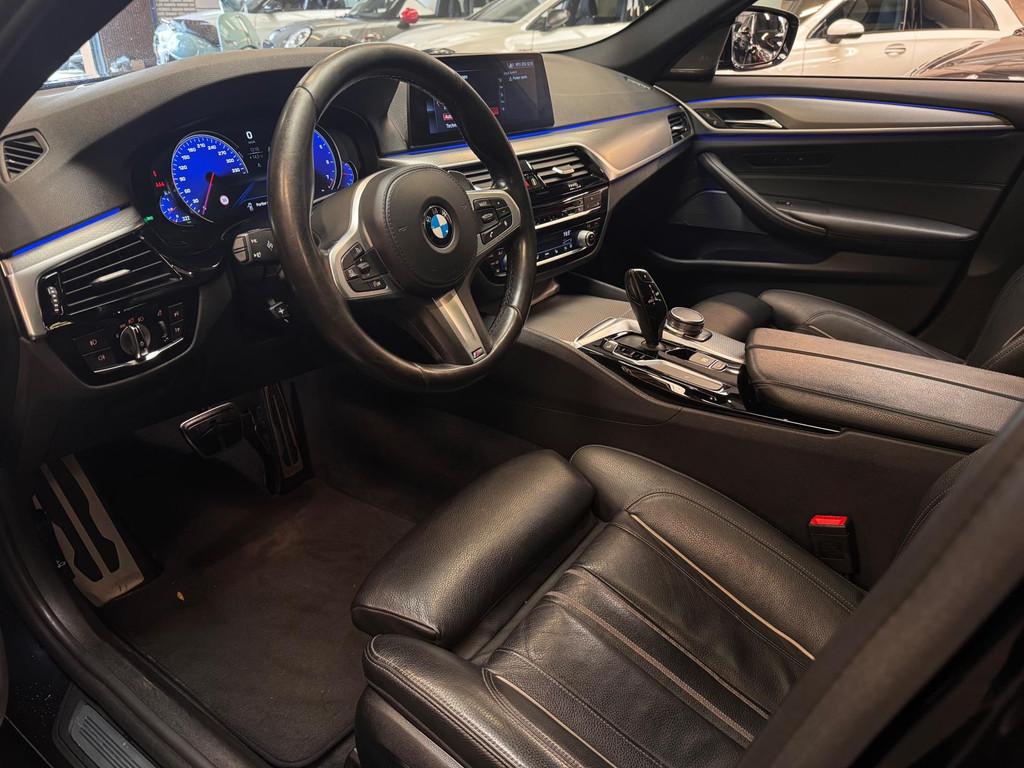 BMW 5-serie Touring 540i xDrive High Exe M-Sport Panodak Tre, Automaat, Gebruikt, Euro 6, 2000 kg
