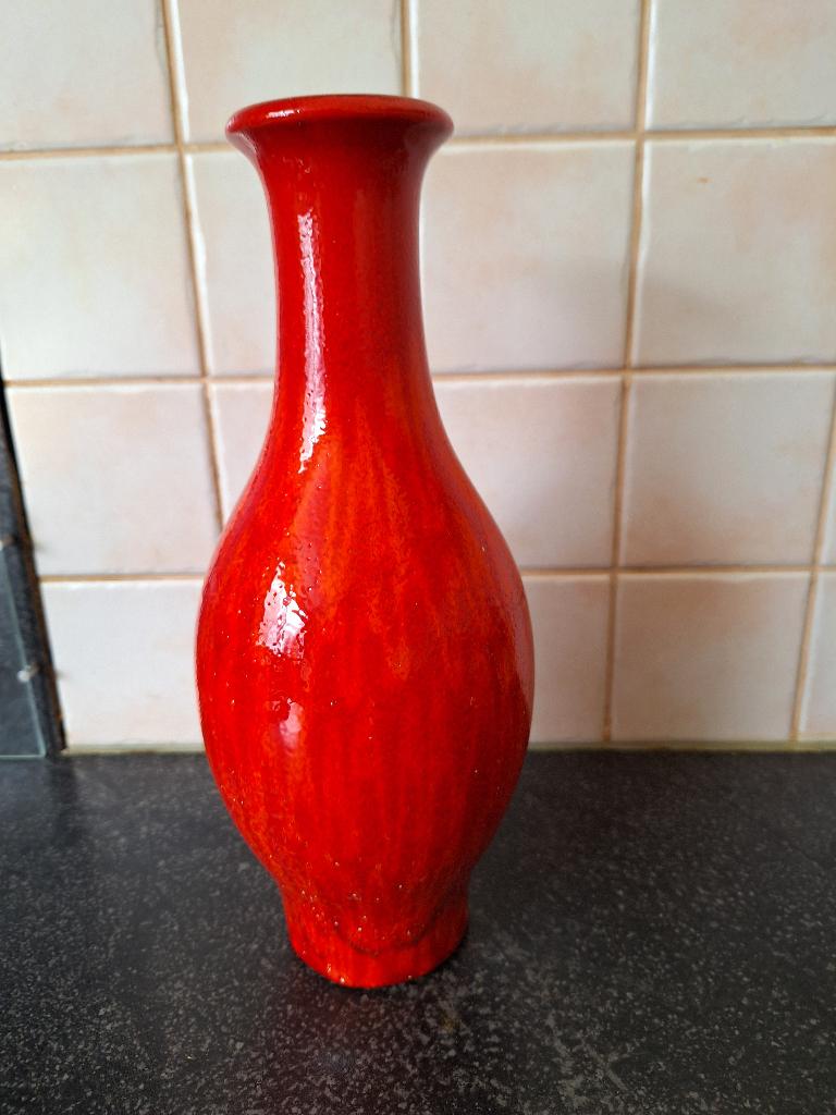 West Germany vaas oranje, Ophalen