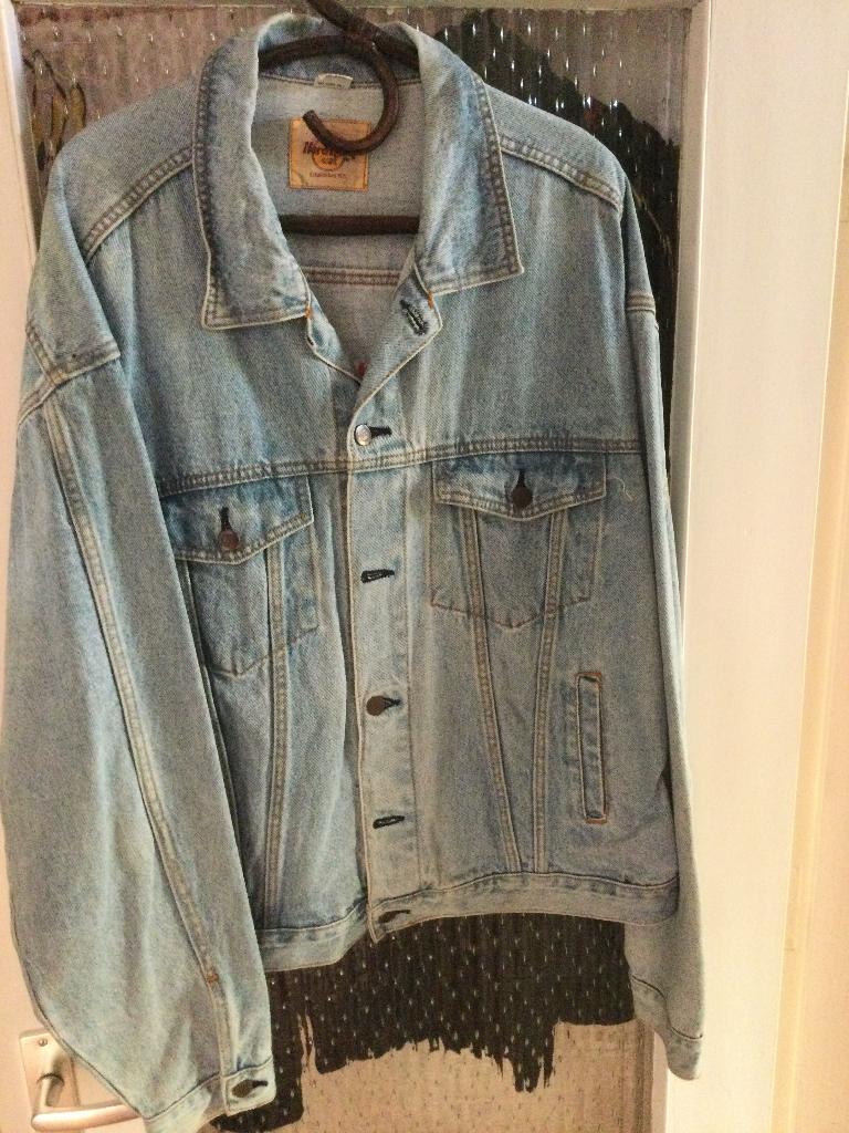 Hardrock café Londen jas, Onbekend, Blauw, Overige maten, Ophalen of Verzenden