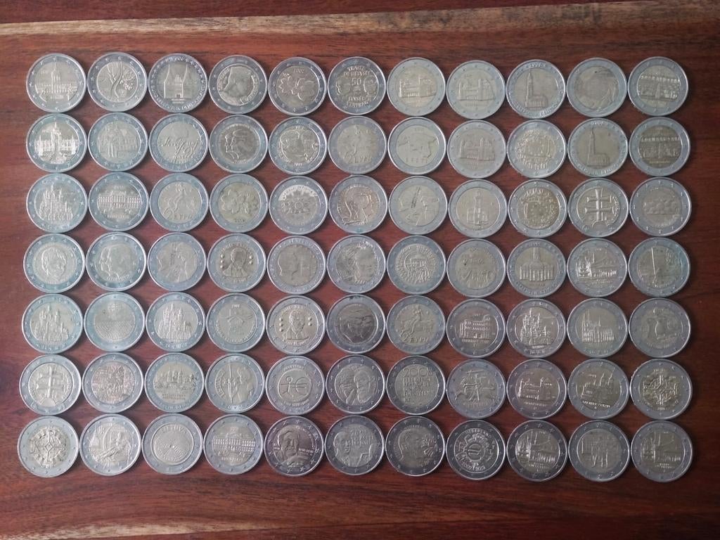 Verzameling 2 euro munten collectie, Postzegels en Munten, Munten | Nederland, Losse munt, Euro's, Koningin Beatrix, Ophalen of Verzenden