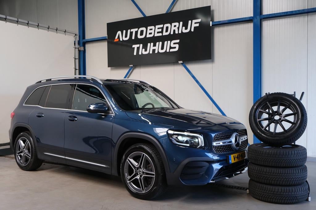 Mercedes-Benz GLB 220 D 4MATIC AMG > Grijs kenteken < Airco,, Automaat, Gebruikt, Euro 6, Blauw