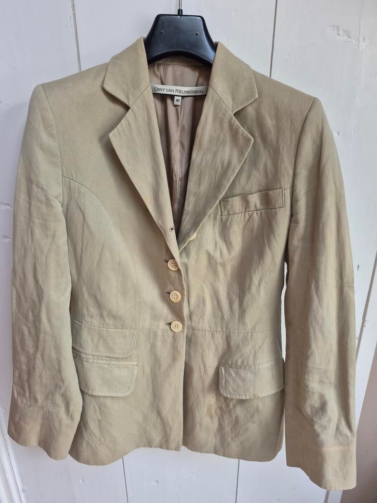 Colbert Erny van Reijmersdal beige maat 38, Kleding | Dames, Ophalen of Verzenden, Zo goed als nieuw, Maat 38/40 (M), Beige