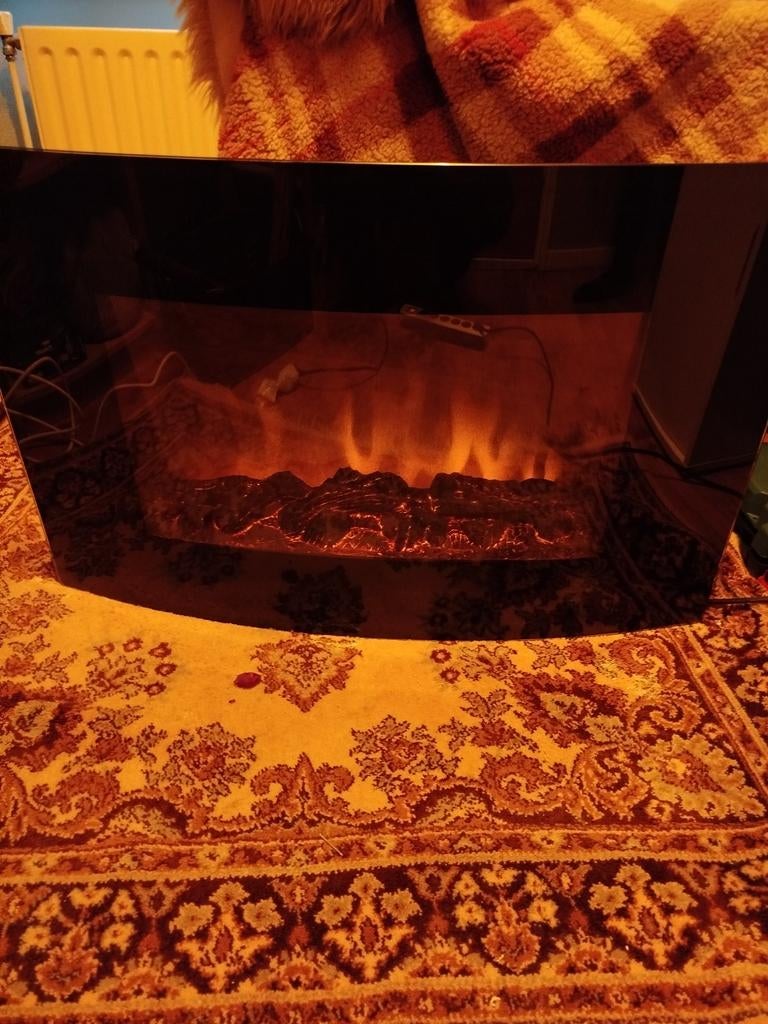 Sierkachel met realistisch effectieve vlammen, Ophalen, Gebruikt, Overige soorten, Elektrisch