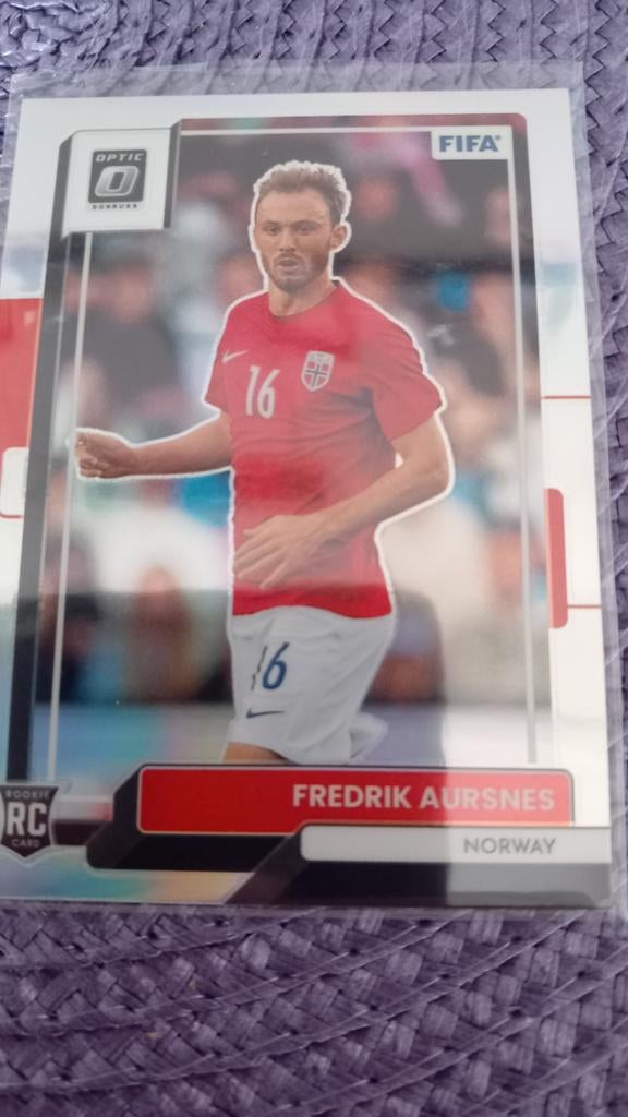 Fredrik Aursnes Panini Prizm kaart, Ophalen of Verzenden