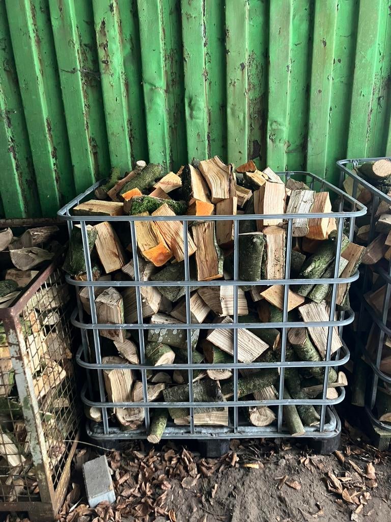 Haardhout gekloofd, Tuin en Terras, Haardhout, Minder dan 3 m³, Ophalen of Verzenden