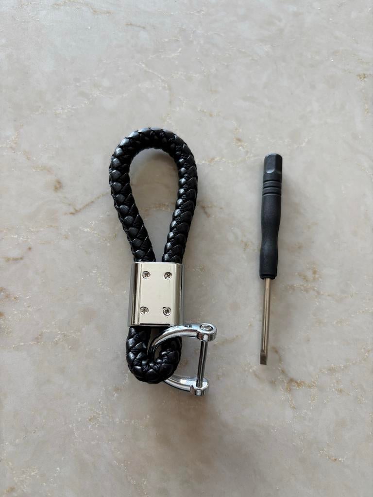 Sleutelhanger auto Mitsubishi zwart, Verzamelen, Sleutelhangers, Ophalen of Verzenden, Nieuw, Merk