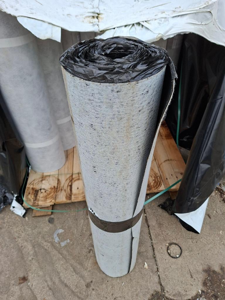Dakbedekking onderlaag 460P60 Base / 12x1mtr B keus, Doe-het-zelf en Verbouw, Ophalen, Overige materialen, Zwart, Nieuw
