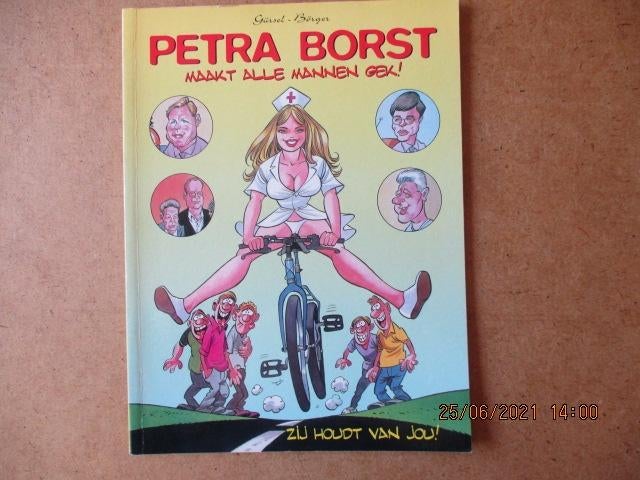 adv3704 petra borst, Eén stripboek, Ophalen, Gelezen