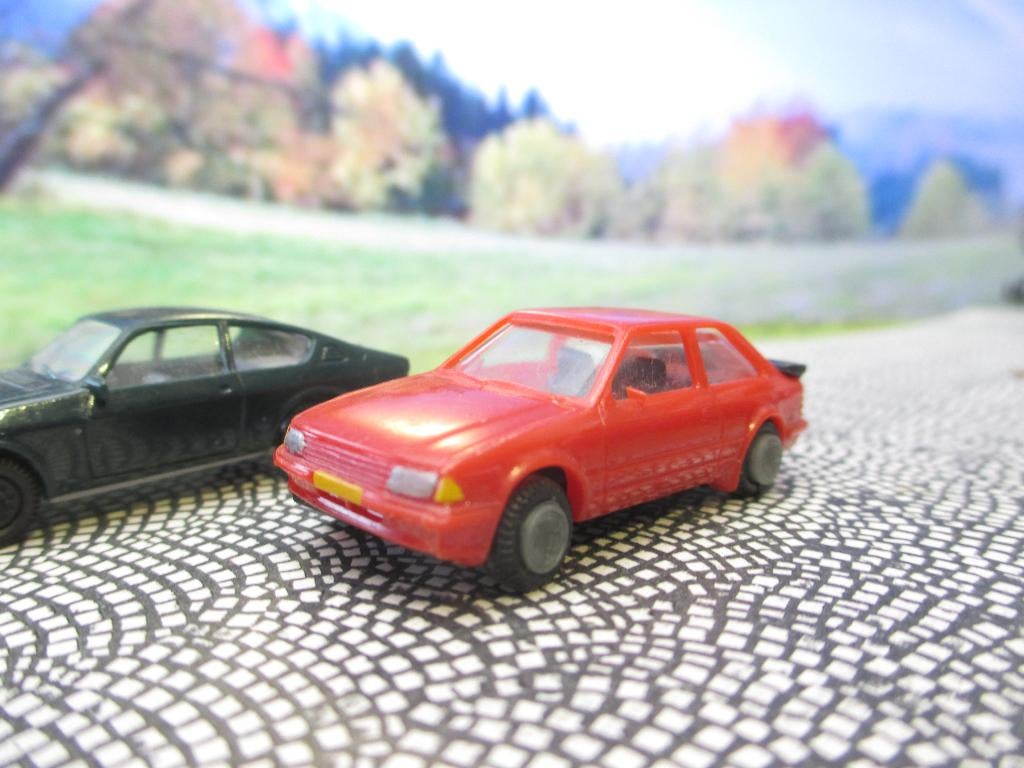 Ford Escort Mk.3 XR3i - Miber rood, Ophalen of Verzenden, Gebruikt, Auto, Overige merken