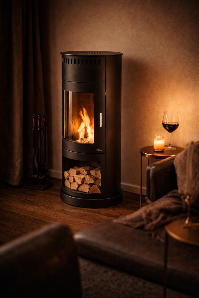 Nieuw Klassiek en tijdloos design sfeerhaard, Ophalen, Nieuw, Vrijstaande haard, Overige soorten