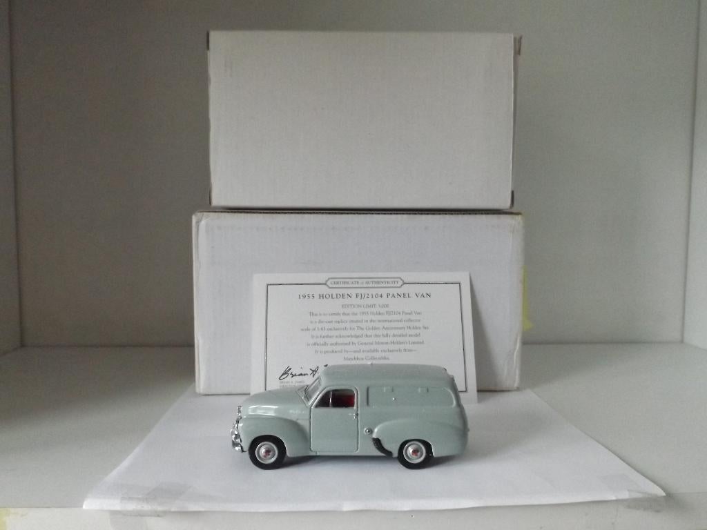 Matchbox 1/43 Holden 1955 Panel Van, Ophalen of Verzenden, Zo goed als nieuw, Auto, Matchbox