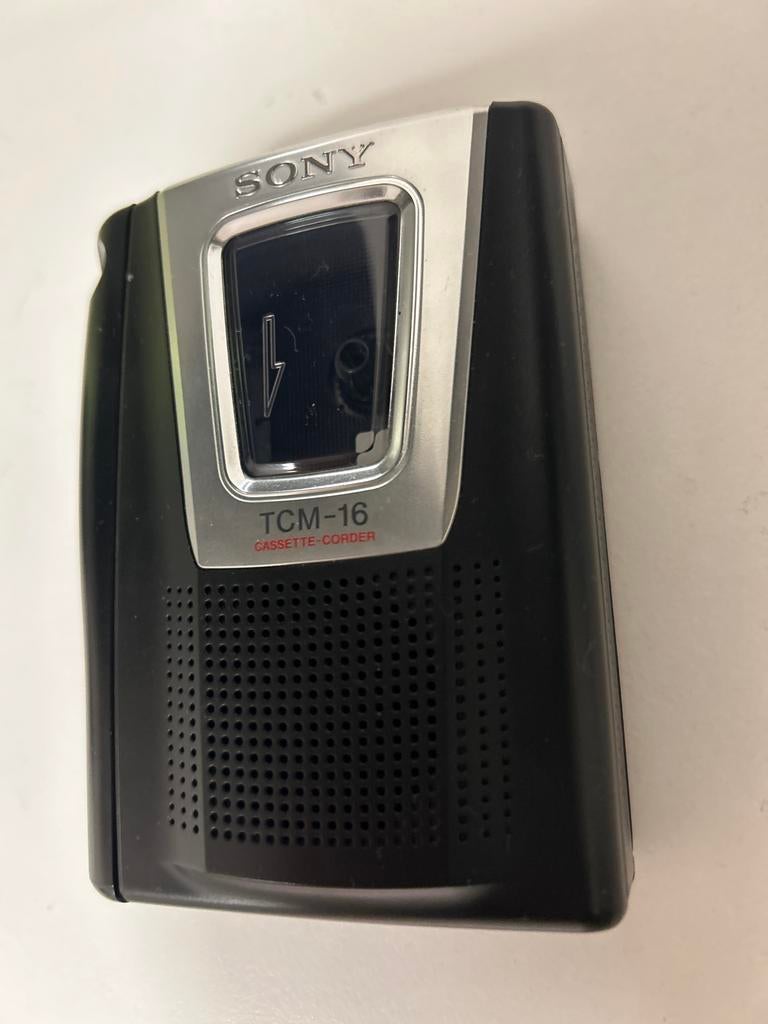 Sony TCM-16 Cassette-Corder Walkman, Ophalen of Verzenden, Walkman