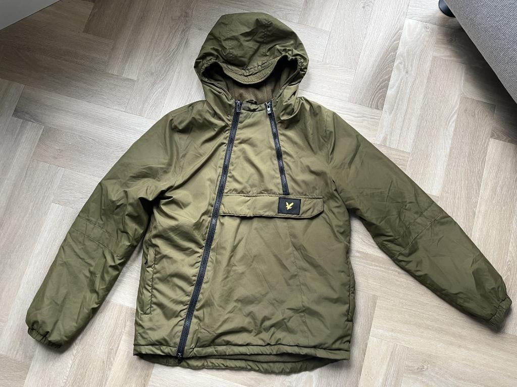 Lyle & Scott jas groen maat 14/15 jaar, Kinderen en Baby's, Kinderkleding | Maat 164, Gebruikt, Jongen, Jas, Ophalen of Verzenden