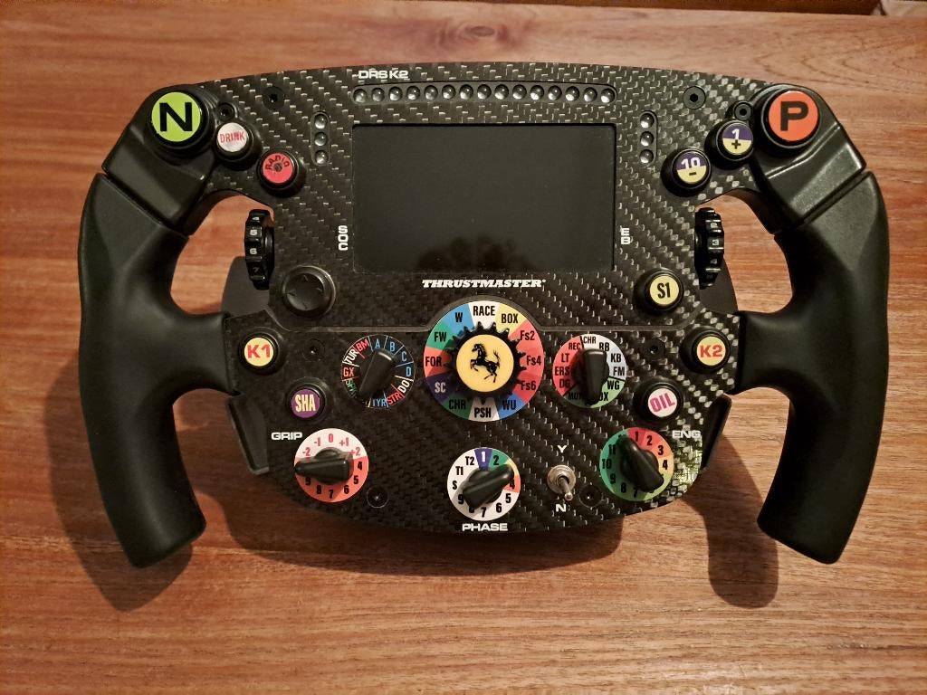 Complete Thrustmaster sim racing setup – Ferrari Edition, Ophalen, Gebruikt, Stuurtje of Sportattribuut, Xbox Series S